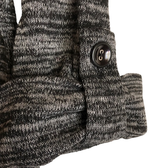 I.N. Studio Black Cardigan Knit Shirt 14P - Picture 2 of 5